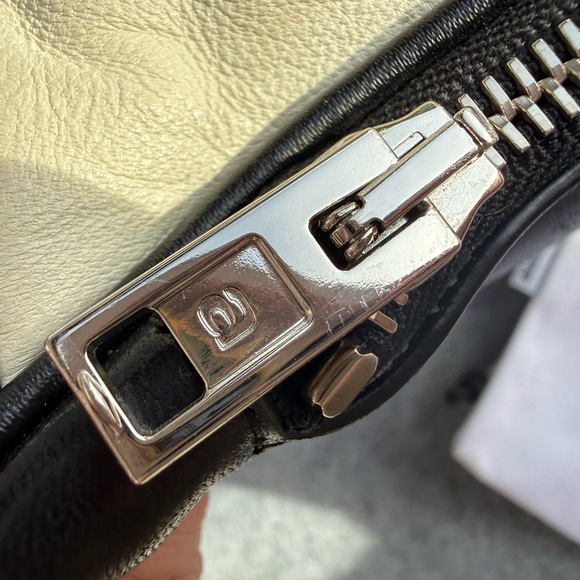 Alexander Wang White Lambskin Leather Attica Fanny Pack Belt Bag - Picture 11 of 15